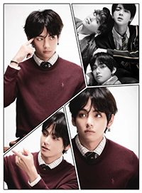 Image: Tae in various poses, MOTS 7 Concept Photos