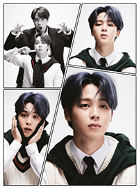 Image: Jimin in various poses, MOTS 7 Concept Photos