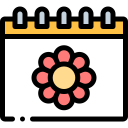 Icon: A document with a flower