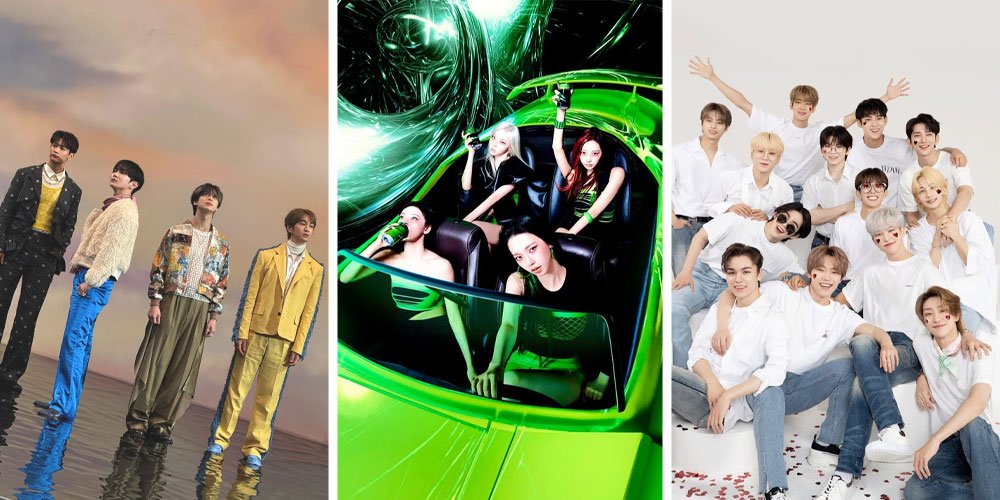SHINee, aespa and Seventeen
